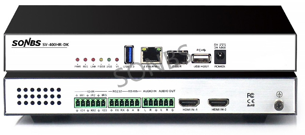 SDM分布式4K信息输入单元(KVM+光纤+网络）