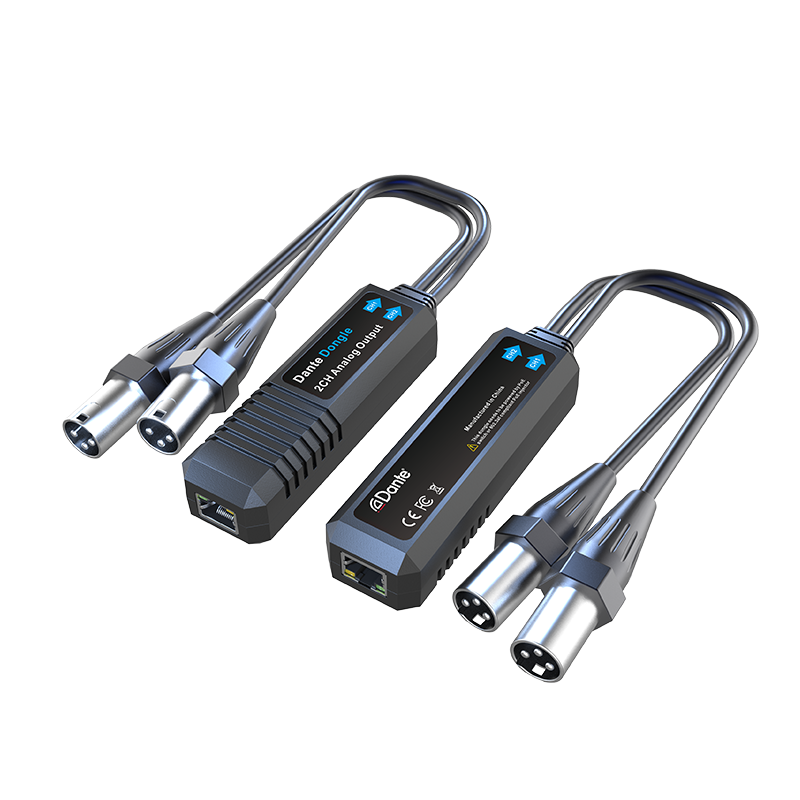 Dante双通道模拟输入转换器